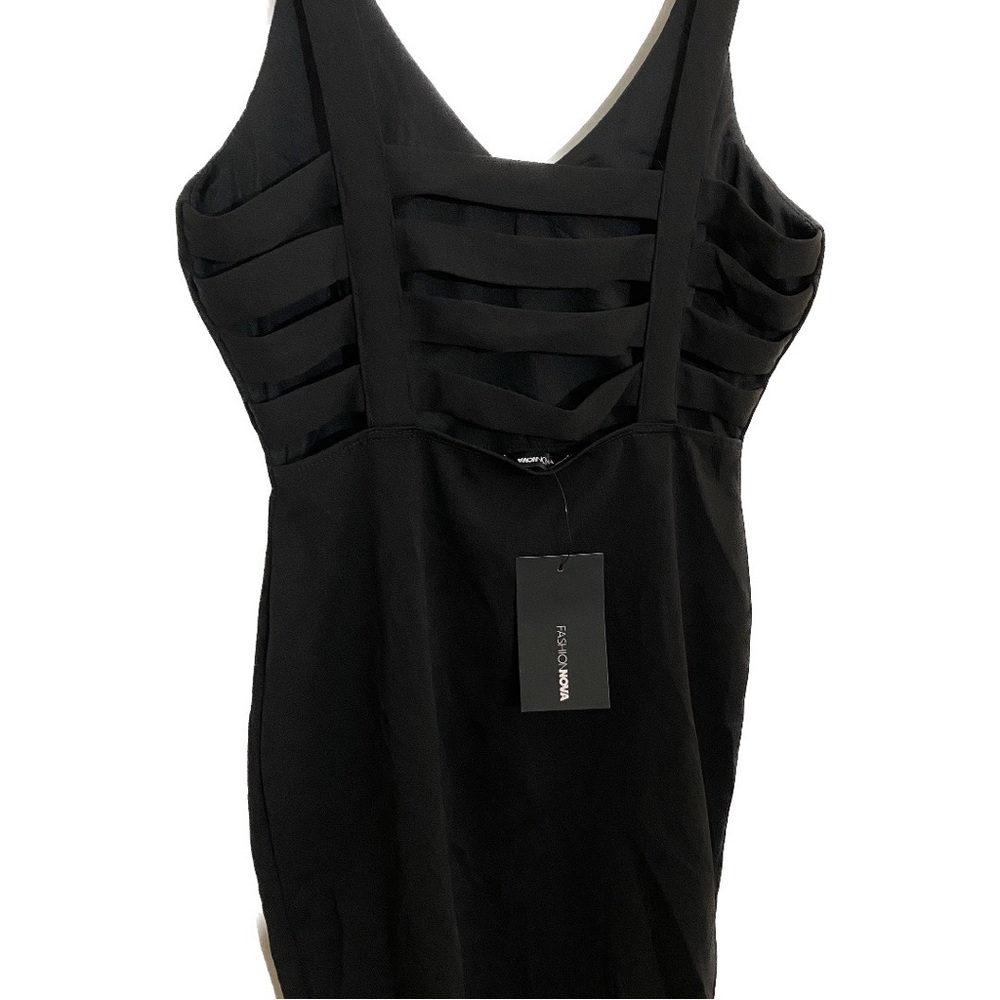 Black Noelia Dress - Fashion Nova - Picture 5 of 8